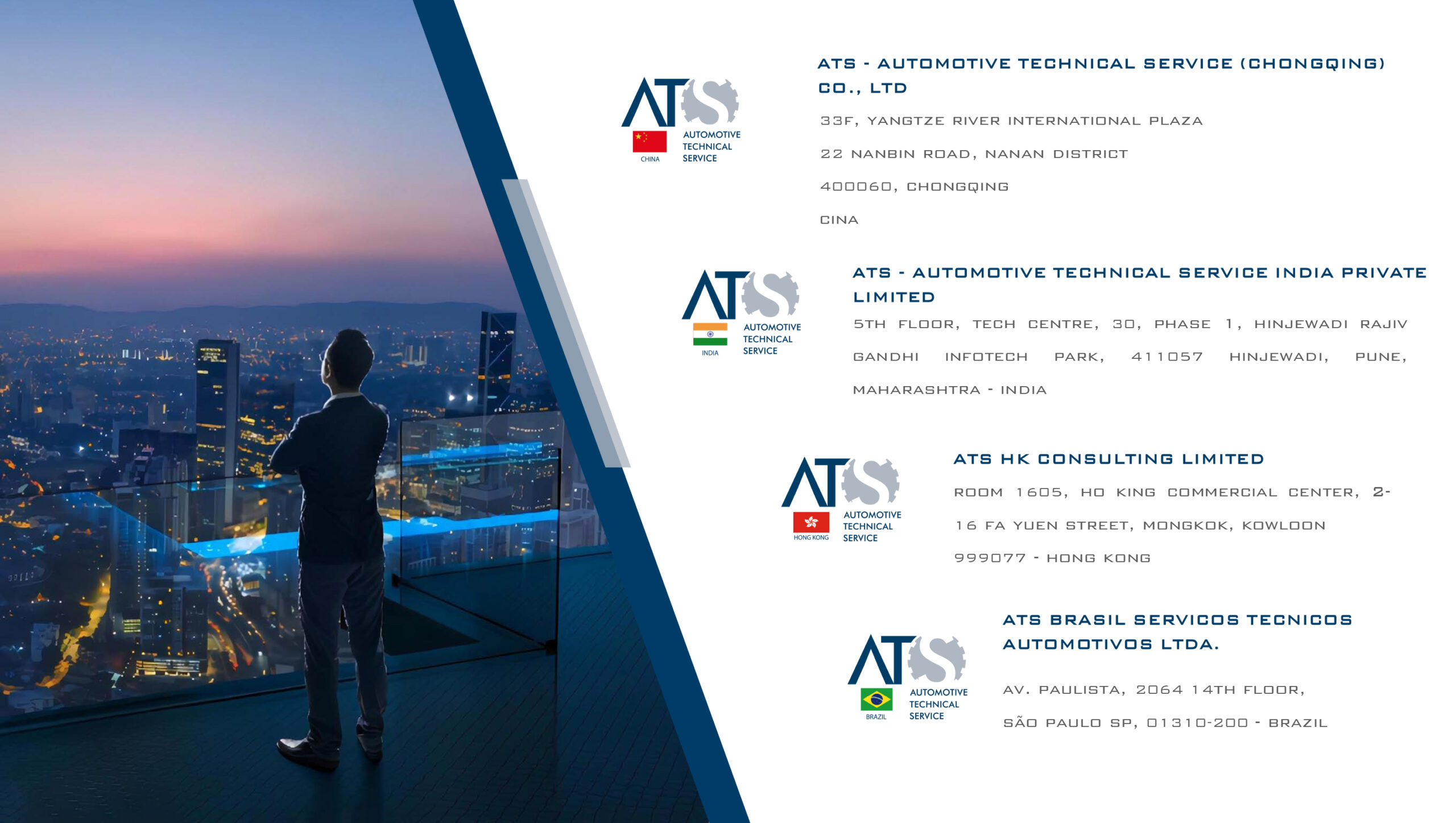 ATS Europe - ATS - filiali nel mondo